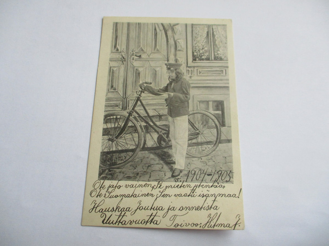 Polkupyörä vanha pk np 1905