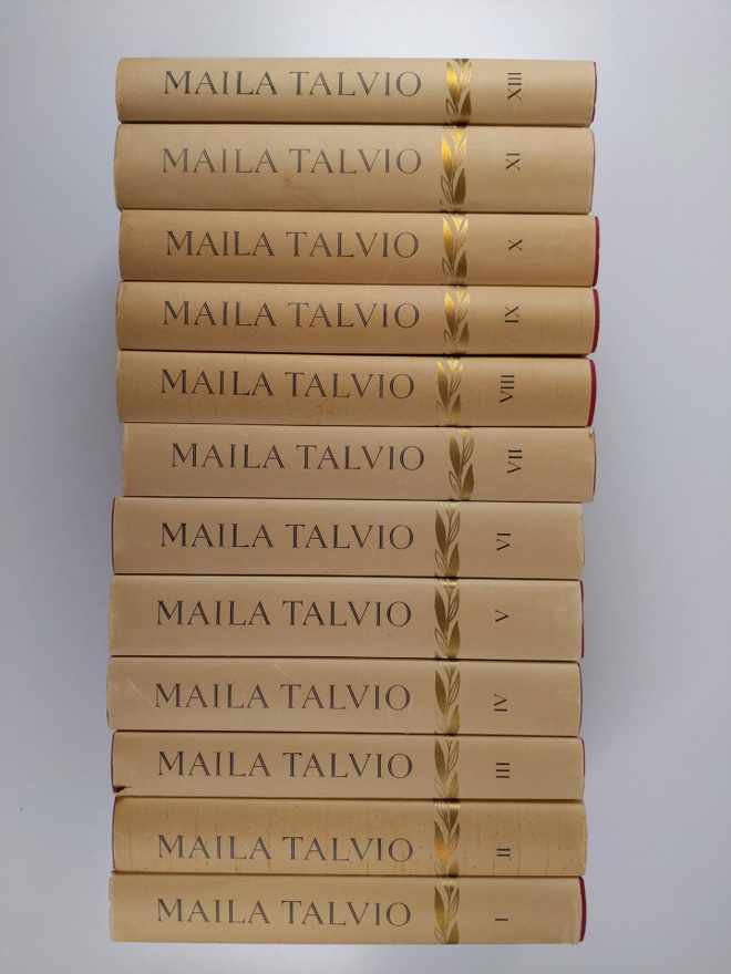 Maila Talvio : Kootut teokset 1-13 (puuttuu osa 12)