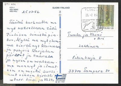 Yläkoli 25.7.1986