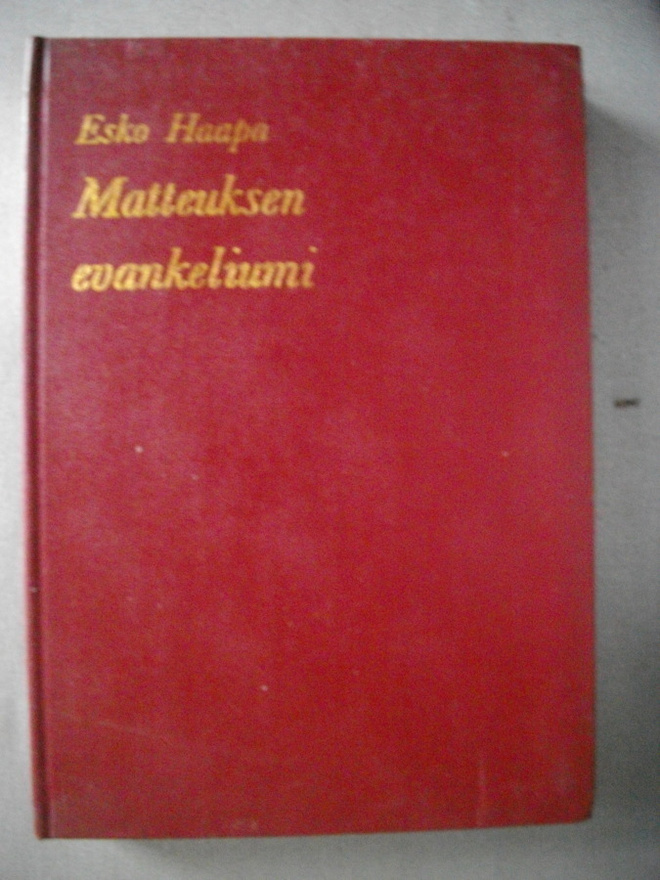 Esko Haapa: Matteuksen evankeliumi (17.3)