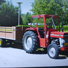 Massey Ferguson 148 + kärry - pikkukuva 1