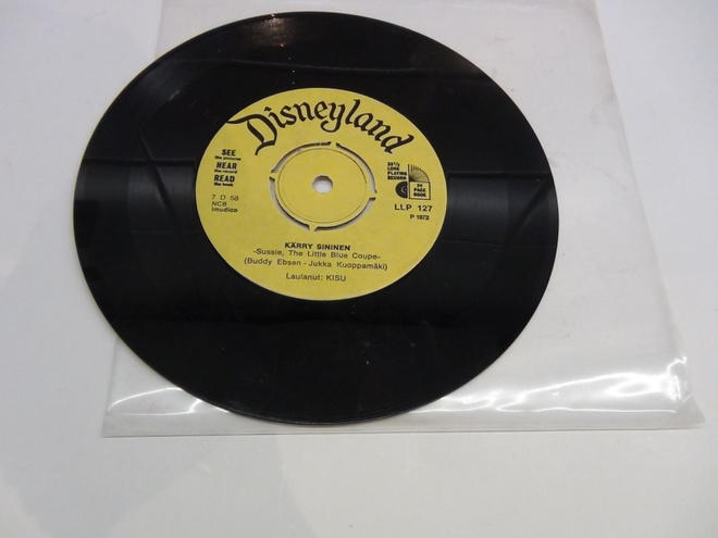 Disneyland 7´KÄRRY SININEN ( KISU ) SININEN PIKKUAUTO SAMI