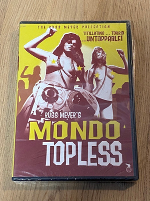 MONDO TOPLESS - DVD - RUSS MEYER (uusi)