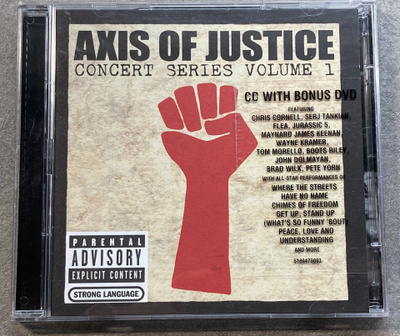 Axis of Justice: Concert Series Volume 1 (CD+DVD)