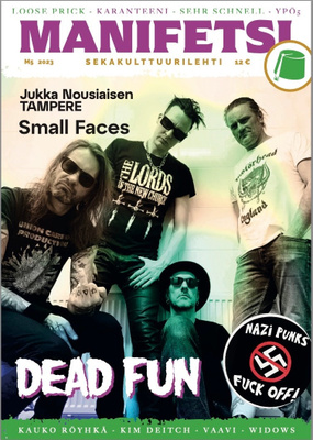 MANIFETSI #5 DEAD FUN Kauko Röyhkä SF 70s PUNK Kim Deitch