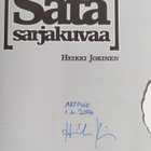 Heikki Jokinen : Sata sarjakuvaa (signeerattu, tekijän om... - pikkukuva 3