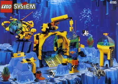LEGO 6195: Neptune Discovery Lab - HEAD HUNTER STORE.