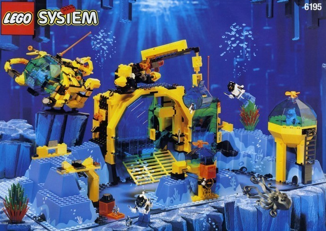 LEGO 6195: Neptune Discovery Lab - HEAD HUNTER STORE.