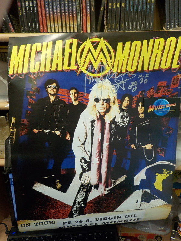 MICHAEL MONROE KEIKKAJULISTE NIMMARILLA