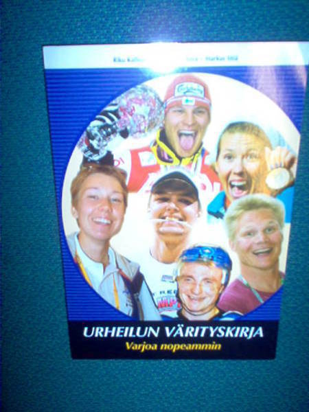 Kallioniemi - Sova : URHEILUN VÄRITYSKIRJA (Sis.pk:t)