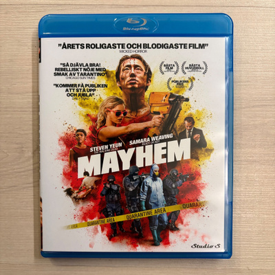 Mayhem Blu-ray (Suomi-tekstit) Samara Weaving