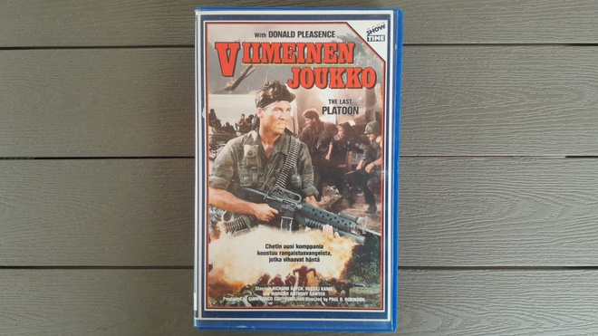 VHS: Viimeinen Joukko / The Last Platoon (1988)