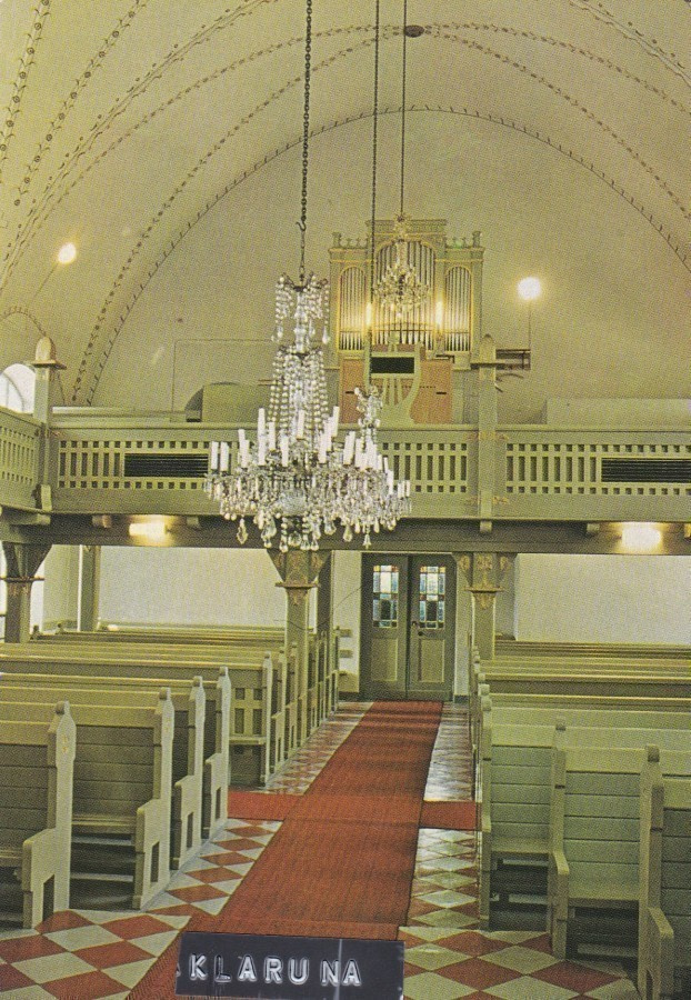 KIRKKOKORTTI - KARUNAN KIRKKO - SISÄKUVA - 1
