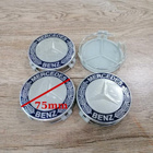 Mercedes-Benz vannekeskiöt – seppele – merkki, Kromi-sinin - pikkukuva 5