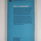 Simeon Potter : Our Language - pikkukuva 2