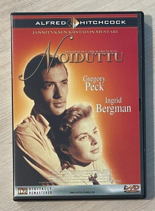 Hitchcock: NOIDUTTU (1945) Ingrid Bergman & Gregory Peck