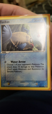 Feebas #50 Pokemon Emerald card