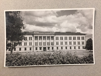Paikkakuntakortti Hamina RUK päärakennus