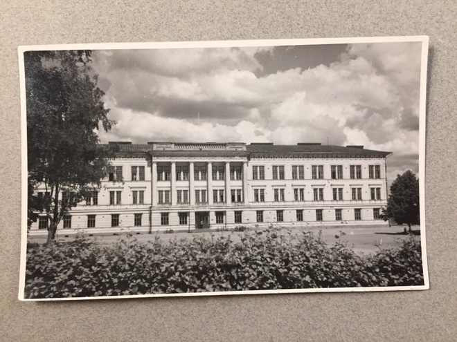 Paikkakuntakortti  Hamina RUK päärakennus