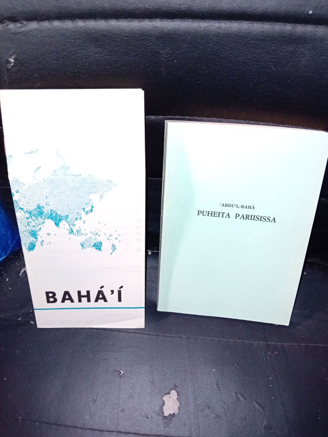 ' ABDU'L - BAHA : Puheita Pariisissa  ( SIS POSTIKULU )