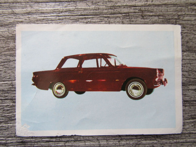 HELLAS JENKKI, autosarja -63 n:o 91 - Ford Consul Cortina