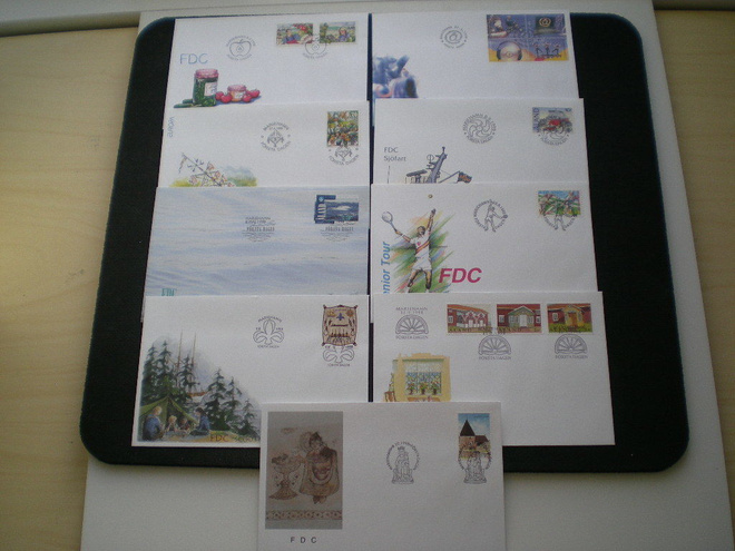 Vuoden 1998 KAIKKI FDC-kuoret - LaPe 23,50 €