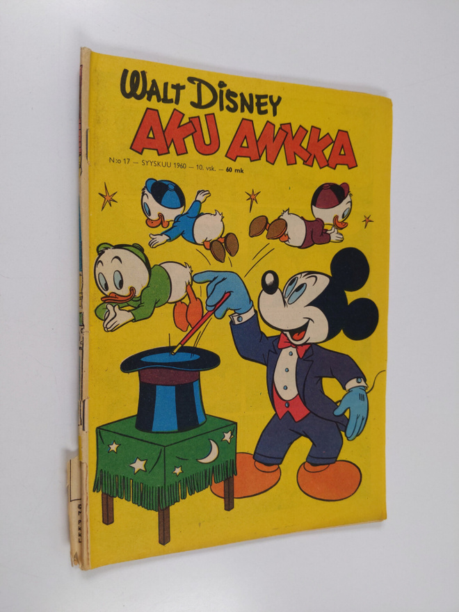 Walt Disney : Aku Ankka 17/1960