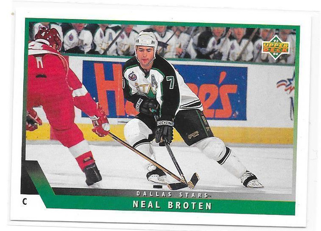 1993-94 Upper Deck #109 Neal Broten Minnesota North Stars