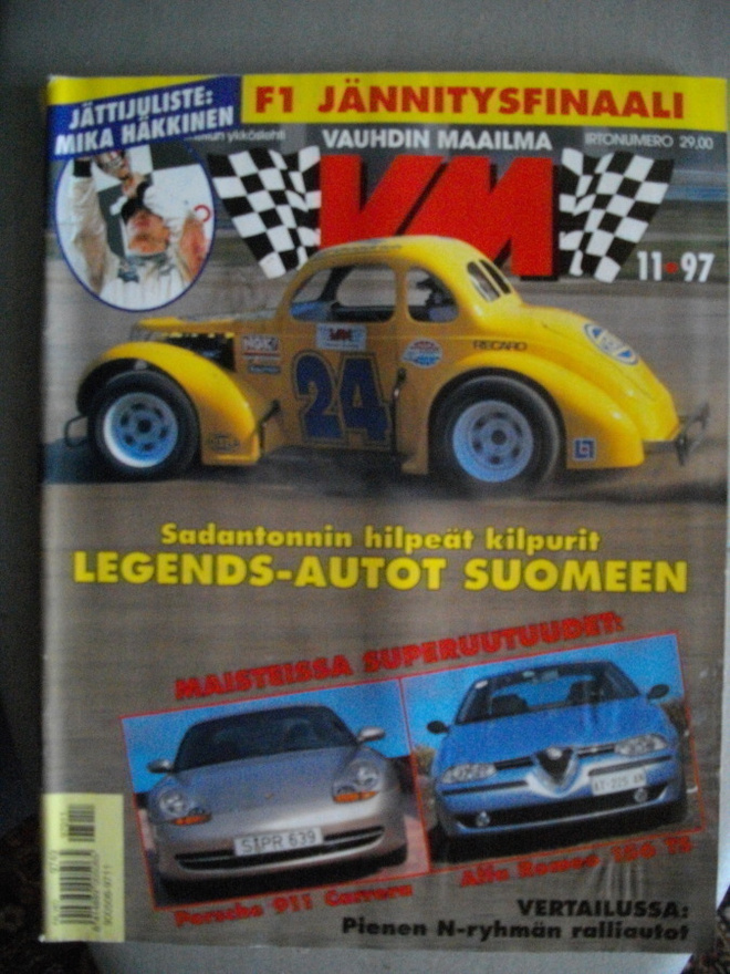 Vauhdin Maailma Nro 11/1997 (27.5)