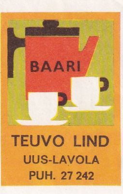 Uus - Lavola. Teuvo Lind    b422