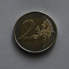 Suomi 2€ "Suomalainen raha 150v" 2010 - pikkukuva 2