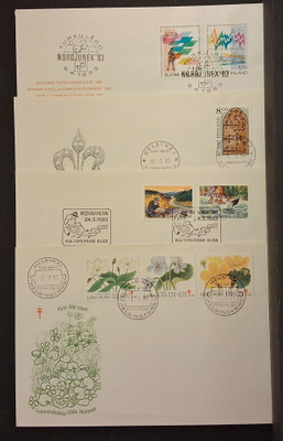 FDC 35 - 1983 4 kpl