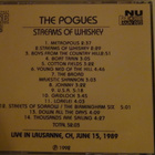 Pogues Streams of whiskey cd Shane MacGowan - pikkukuva 2