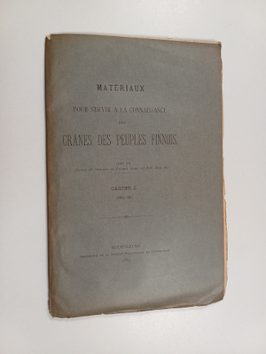 K. Hällsten : Materiaux pour servir a la connaissance des...