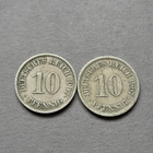 Deutsches Reich 10 pfennig 1907 J, A - pikkukuva 1