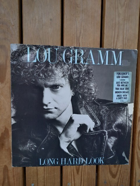 Lou Gramm ( ex.Foreigner ) LP 1989 Long Hard Look