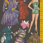 Paperinukke lady 1950-luku - pikkukuva 1
