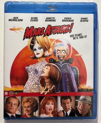 MARS HYÖKKÄÄ - Blu-ray, uusi