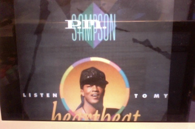 P.M. SAMPSON :: LISTEN TO THE HEARTBEAT :: VINYYLI 7"   1991