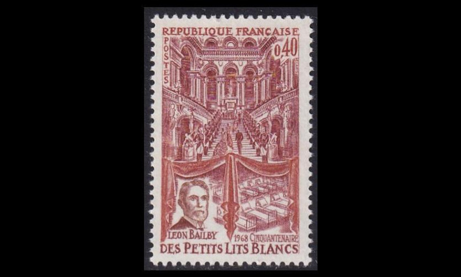 Ranska 1641 ** Lastensairaalat 50v (1968)