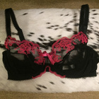 Gossard mustat / pinkit rintaliivit 75D - pikkukuva 3