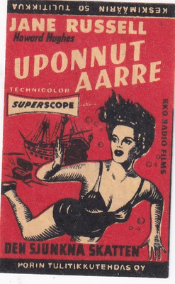 Uponnut aarre  . elokuva   .b476