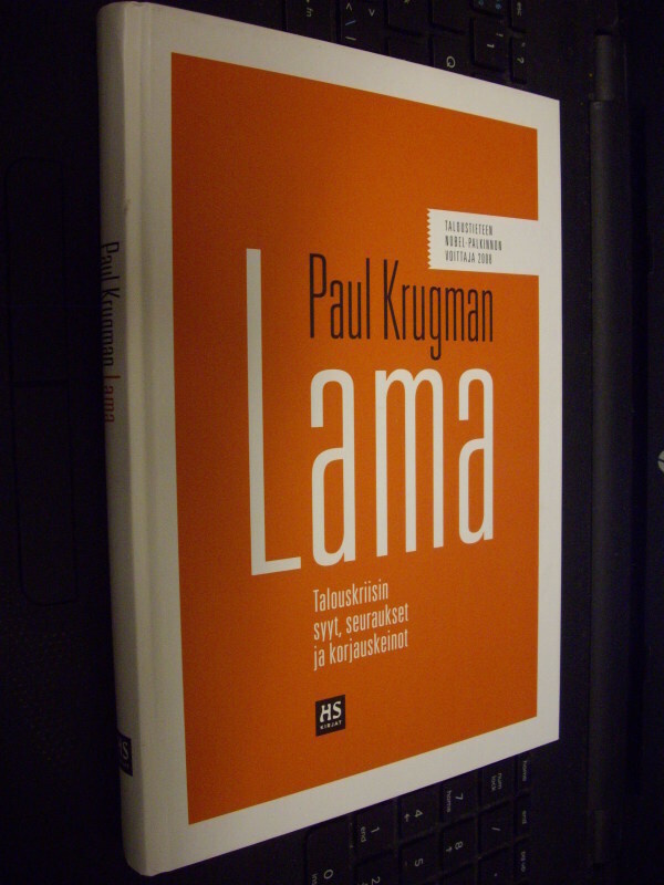 Paul Krugman : Lama ( 1 p. 2009 ) Sis. postikulun