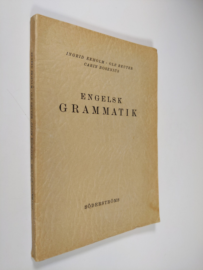 Ingrid Ekholm : Engelsk grammatik