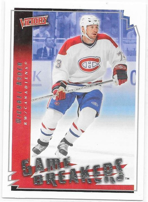 2006-07 UD Victory Game Breakers #25 Michael Ryder Montreal