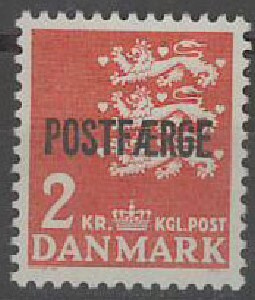 Tanska lauttamerkki  Mi 45 ++