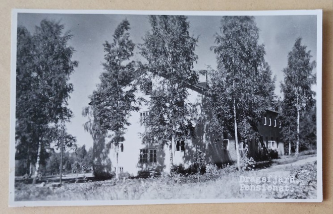 Kemiö, Dragsfjärd, Pensionaatti, mv valokuvapk, ei p.