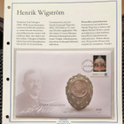 Rahakirje hopea Henrik Wigström Fabergén kultaseppämestari - pikkukuva 1