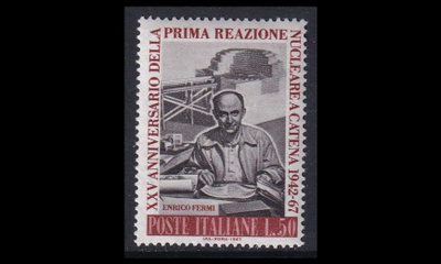 Italia 1249 ** Ensimmäinen ydinketjureaktio 25v (1967)