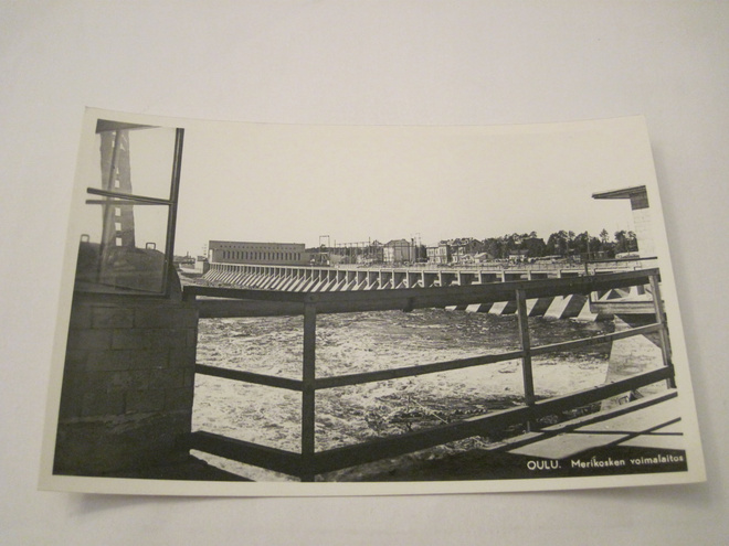 VANHA Postikortti Oulu 1950-l Alkup.Mallikappale